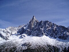 Aiguille du Dru, Haute-Savoie.