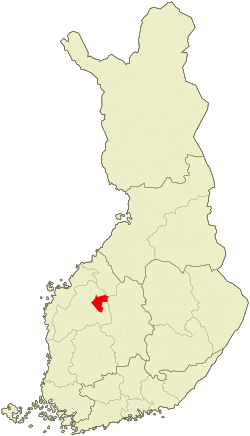 Location of Alajärvi in فنلاند