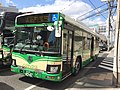 尼崎市内線の新車両（移譲後、阪神バスが導入）