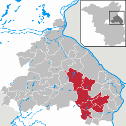 Seelow-Land – Mappa