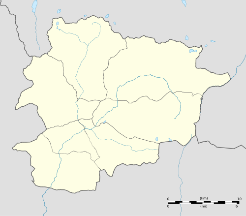 2013–14 Primera Divisió is located in Andorra