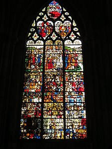 16th-century window in the Chapel of Saint-Joseph