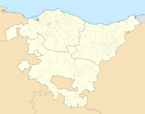 2016–17 Tercera División is located in the Basque Country