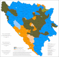 Jezički sastav Bosne i Hercegovine po općinama 2013. godine