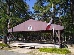 Pavilion in the park.