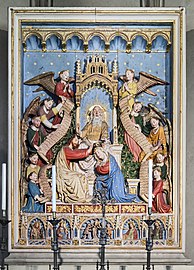 Coronation of the Virgin (1448) by Antonino di Niccolò da Venezia