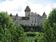 Façade sur la Loue.