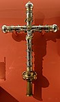 Vortragekreuz in der Kapelle Saint-Médard-et-Saint-Loup