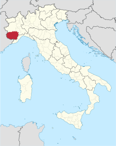 Provincia di Cuneo – Localizzazione