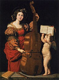 Sainte Cécile jouant du violon, 1617-1618, musée du Louvre, Paris