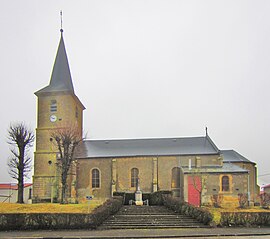 The church in Beuveille