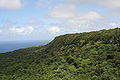 Weite Teile der Ostseite von ʻEua gehören zum Eua National Park. Foto mit Blick nach Süden, von einer Plattform am Rande des Parks aus.