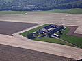 Vue aérienne de la ferme de Berlacomine