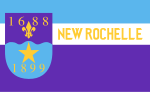 Flag of New Rochelle, New York