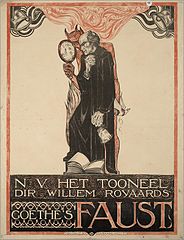 Poster for Goethe's Faust