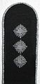 d. Shoulder strap dress uniform strap (hand stitched version) - Heer (here: captain - OF2)