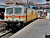 The Howrah Rajdhani Express at New Delhi station in 2011