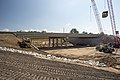 Image 2Construction along I-96 for the interchange with M-231 in July 2013 (from Michigan State Trunkline Highway System)