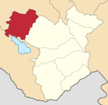 Location in the Elizavetpol Governorate