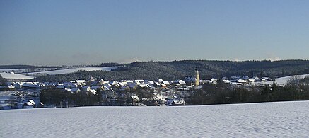 Blick auf Kohlberg, Januar 2007