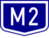 M2 expressway shield