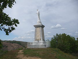 Statue of the Virgin, in Saint-Désirat