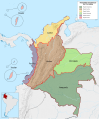 Image 9Natural regions of Colombia.   Amazon Region   Andean Region   Caribbean Region   Insular Region   Orinoquía Region   Pacific Region (from Culture of Colombia)