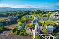 Le parc, avec la ville de Nara au second plan (2010)