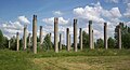 Costruzione di un ponte nei pressi di Baranów