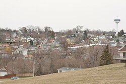 View of Oxford from 295th St