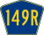 Highway 149R marker