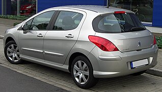 Peugeot 308 Phase I Berline.