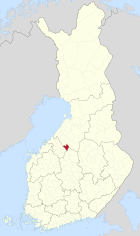 Lage von Reisjärvi in Finnland