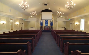 Ross-Clayton's chapel or service room