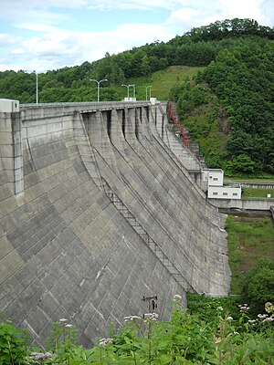 佐幌ダム 2010年7月23日撮影