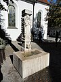 Brunnen vor der Seelenkapelle in Kempten