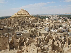 Old town of Shali in Siwa Oasis