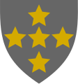 Southern Command Army Catering Corps (Grey with yellow stars)