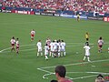 FC Dallas against the Los Angeles Galaxy in the 2007 North American SuperLiga at Pizza Hut Park in Frisco, Texas.