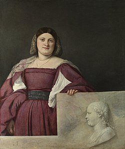 La Schiavona, by Titian