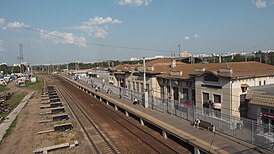 Железнодорожная станция Царицыно, архитектор В. К. Филиппов