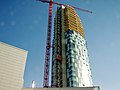 West Tower under construction in May, 2007