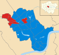 Westminster 2010 results map