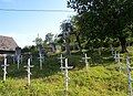 A graveyard of Sich Riflemen soldiers near Ternopil. The song was written in their honor.