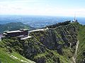 Il ristorante, l'osservatorio astronomico, l'antenna del ripetitore