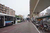 Bus Stop near Yishan Road station