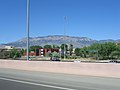 Vue sur les monts Sandia.