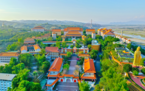 Aerial view of the Monastery