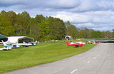 Barkarby flygklubb, taxibanan, maj 2006