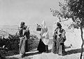 Palestinian women dancing traditionally, Bethlehem c. 1936